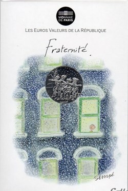 2014 - 10 euro Sempé - Fraternité, hiver