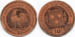 32 - Mirande- 10 centimes