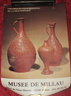 Affiche musée de Millau