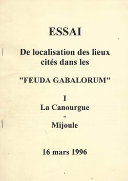 1996 - Essai de localisation des lieux...