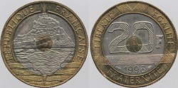 F-403 - Mont St-Michel - 20 fr. - 1996