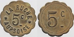 83 - Aups - 5 centimes
