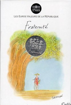 2014 - 10 euro Sempé - Fraternité, été