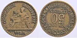 F-191 - Domard - 50 c. - 1923 médaille