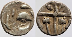 Volques Tectosages - Drachme aux haches affrontées