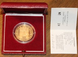 1990 - 70 écus/500 franc or B.E.
