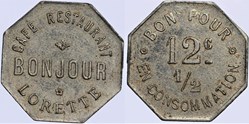 42 - Lorette - 12,5 centimes