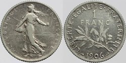 F-217 - Roty - 1 fr. - 1906