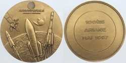 Médaille Ariane 100ème, mai 1997