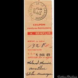 1968 - Type A9 sur coupon