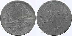 34 - Sète - 5 centimes