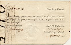 Banque Royale - 100 livres tournois