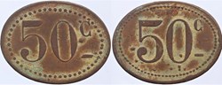 Jeton de 50 centimes