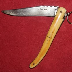 Laguiole à cran d'arrêt