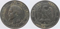 F-133 - Second Empire - 10 centimes - 1855 A ancre
