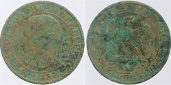 F-116 - Second Empire - 5 centimes - 1857 MA