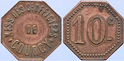 51 - Courcy - 10 centimes