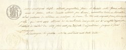 1838 - Reconnaissance de dette