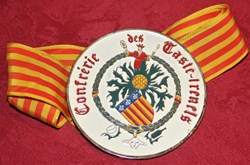Médaille Confrérie des taste-trenels, Millau