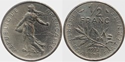 F-198 - Roty - 1/2 fr. - 1973