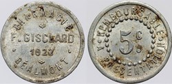 81 - Réalmont - 5 centimes