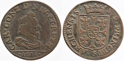 Ardennes - Charles I - Liard - 1611