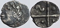Nitiobroges - Drachme à la tête "négroïde"