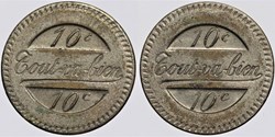 Jeton à consommer - 10 centimes