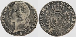 Dy 1683 - Louis XV - 1/10 d'ecu - 1757, Paris