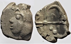 Volques Arécomiques - Drachme à la tête négroïde