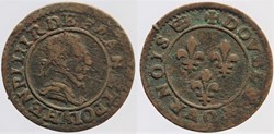 Dy 1152 - Henri III - Double tournois - n.d., Paris