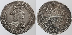 Dy 0823 - François Ier - teston - Romans