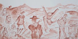 Aquarelle Lucien Linget