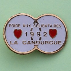 Pin's Foire aux célibataires, 1992