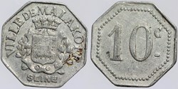 92 - Malakoff- 10 centimes