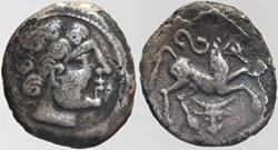 Arvernes - Drachme au bucrane