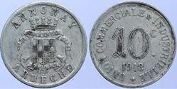 07 - Annonay - 10 centimes
