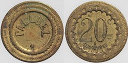 Jeton à consommer - 20 centimes