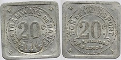 44 - Nantes - Tramway - 20 centimes