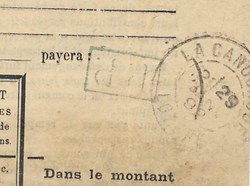 1892 - Cachets type A1 et Port Payé