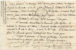 1776 - Certificat de la publication des bans à la Canourgue