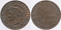 F-104 - Troisième République - Cérès - 1 c. - 1874 A
