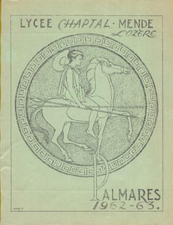 1963 - Palmarès, lycée Chaptal à Mende