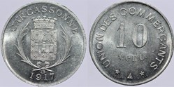 11 - Carcassonne - 10 centimes