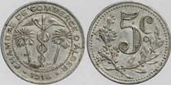 Algérie - Alger - C.C. - 5 centimes - 1916