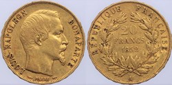 F-530 - Second Empire - 20 francs - 1852 A