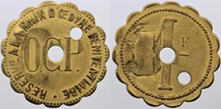 Guyane - O.C.P. - 1 franc