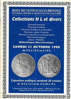 1998 - Vente aux enchères