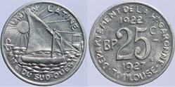 31 - Toulouse - Union Latine - 25 cent.
