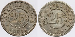 75 - Paris - Royal Chansons - 25 centimes